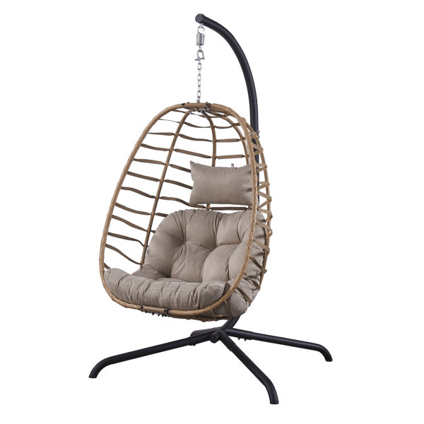 Rilyson Swing Chair with Stand Reviews Wayfair